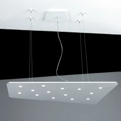 FURIO Große Hängelampe mit LED Punkten