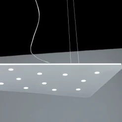 FURIO Große Hängelampe mit LED Punkten