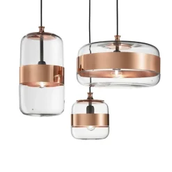 FUTURA Kleine Glas-Hängeleuchte