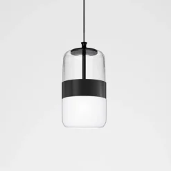 FUTURA Lange Glas-Hängeleuchte