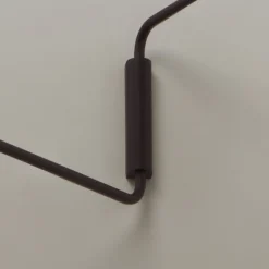 GORDON 2-flammige Italienische Wandleuchte mit beweglichen Schirmen