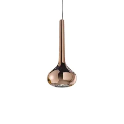 GRANDA Design Hängeleuchte in glänzend Metallic