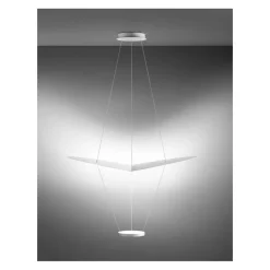 Große Design-Hängeleuchte mit 100 cm Durchmesser