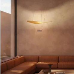 Große Design-Hängeleuchte mit 100 cm Durchmesser