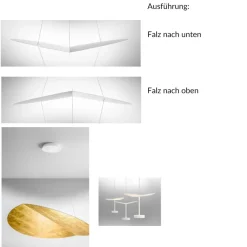 Große Design-Hängeleuchte mit 100 cm Durchmesser