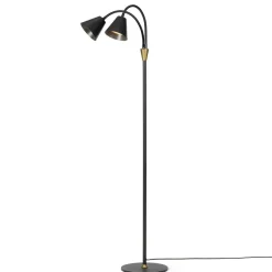 HATTY Bodenstehlampe 2-flammig flexibel