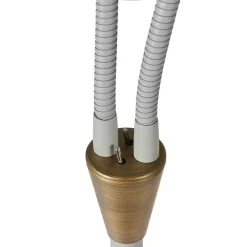 HATTY Bodenstehlampe 2-flammig flexibel