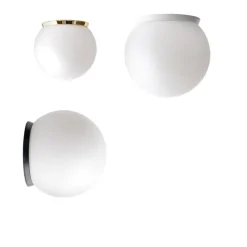 HERTA Außenlampe mit kugelförmigen Schirm