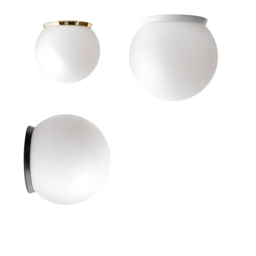 HERTA Außenlampe mit kugelförmigen Schirm