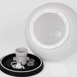 HERTA Außenlampe mit kugelförmigen Schirm