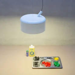 HÄGAR Design Pendelleuchte in Grau oder Weiß