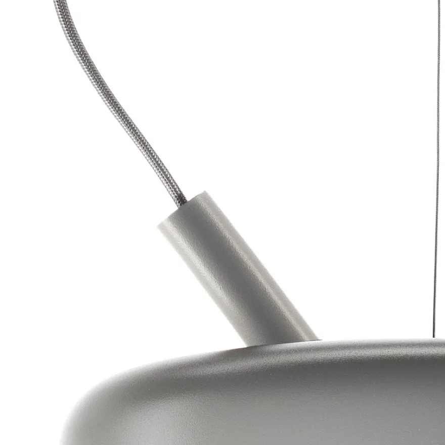 HÄGAR Design Pendelleuchte in Grau oder Weiß