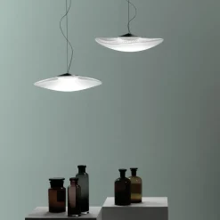 INFINITY Außergewöhnliche Glas-Hängeleuchte