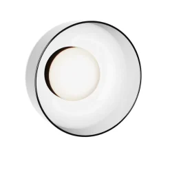 IPON Runde Wandleuchte Glas