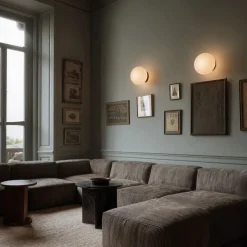 IRZO Moderne Design-Wandleuchte mit Opalglas