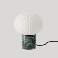 IRZO Moderne Tischleuchte mit Opalglas