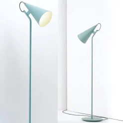 JEENA Moderne Bodenstehleuchte mit spitzem Kegelschirm