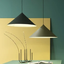 JEENA Moderne Pendelleuchte mit Kegelschirm