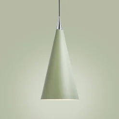 JEENA Moderne Pendelleuchte mit spitzem Kegelschirm