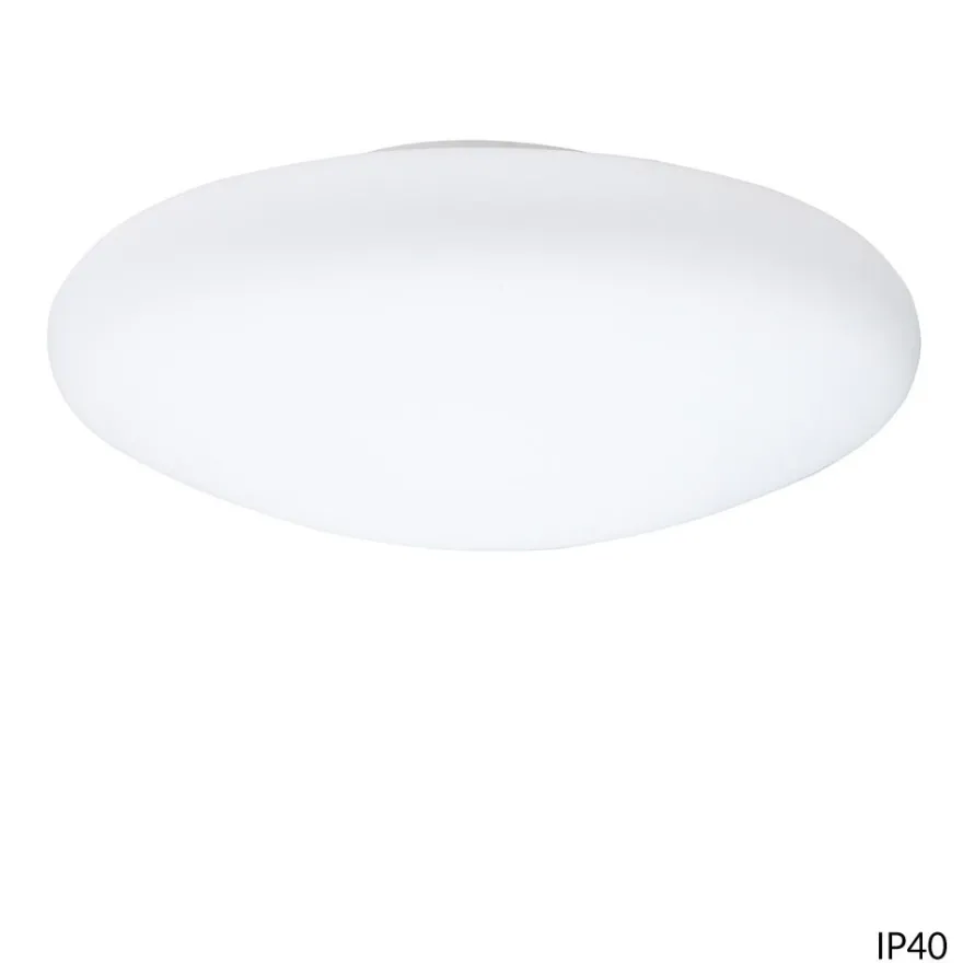 JOON Italienische Deckenleuchte mit flachem Opalglas
