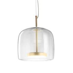 JUBE Zeitlose LED Glaspendelleuchte aus Italien Ø 26 cm