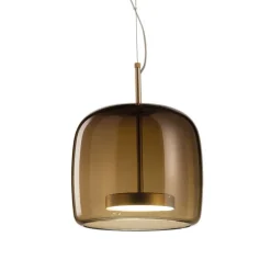 JUBE Zeitlose LED Glaspendelleuchte aus Italien Ø 26 cm