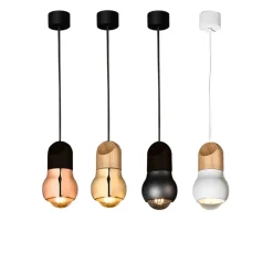 KALEBAS Design Pendelleuchte mit Eichenholz