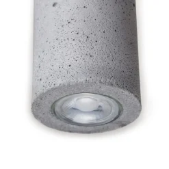 KNALLA POW Zylindrische Pendellampe aus Beton