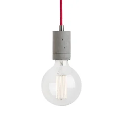 KNALLA ROUND Beton-Lampenpendel mit individuellem Kabel