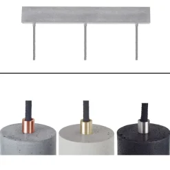KNALLA SIMPLE Pendelleuchte 3-flammig
