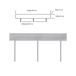 KNALLA SIMPLE Pendelleuchte 3-flammig