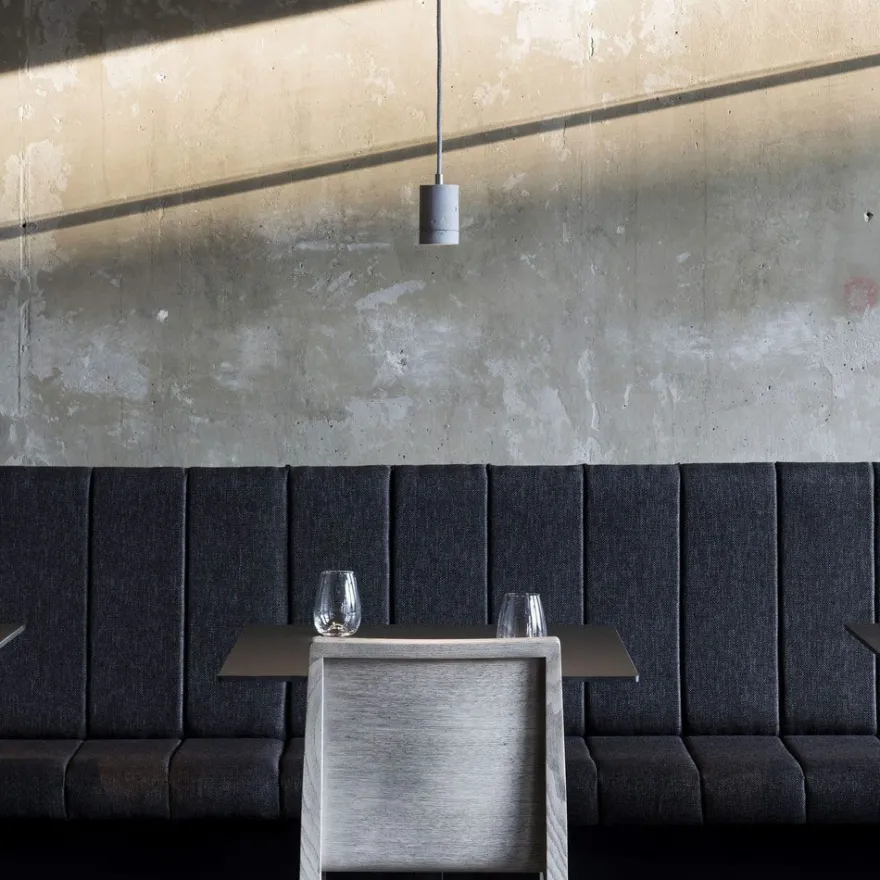 KNALLA SIMPLE Zylindrisches Beton Lampenpendel