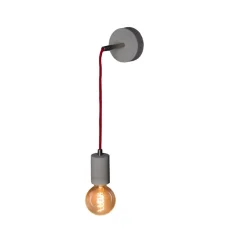 KNALLA Wandlampe mit Leuchtenpendel aus Beton