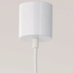 KUGEL LED Pendelleuchte aus mattem Opalglas
