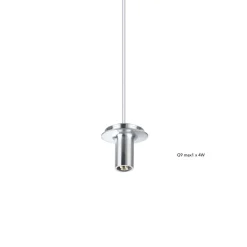 LABELL Glas-Pendelleuchte einzeln Ø 15 cm