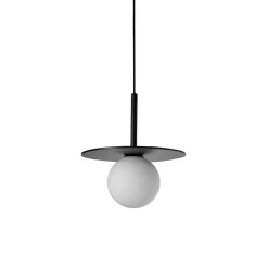 LAORI Design Pendelleuchte mit Opalglas-Kugel