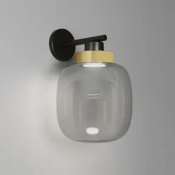 LEGÈR Glas-Wandleuchte mit LED in zwei Größen