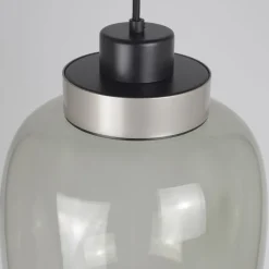 LEGÈR Rauchglas-Pendelleuchte mit LED