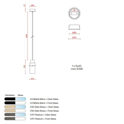 LEI Exklusive Pendelleuchte italienisches Design