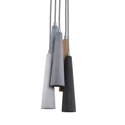 LEVI 5-flam. Betonlampe