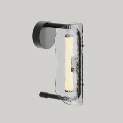LIDA Moderne Wandleuchte mit besonderem Glasschirm