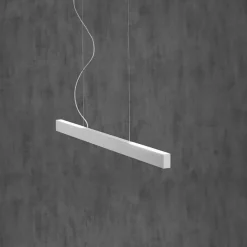 LINEA Lange LED Linien-Pendelleuchte Up&down Licht