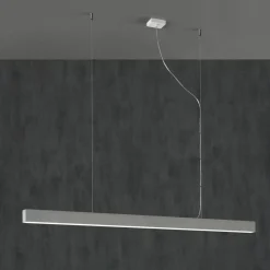LINEA Lange schmale LED Linien-Pendelleuchte