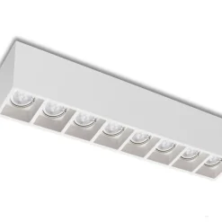 LOLO 8 Länglicher Deckenspot aus keramischen Material