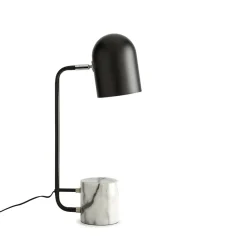 LUCA Design Tischleuchte mit Marmorfuß