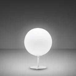 LUNAR Kleine Tischleuchte in Weiß
