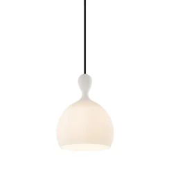 LYRIC Opalglas Pendelleuchte organisch