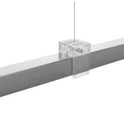 MAGNA Lange schmale LED Linien-Pendelleuchte