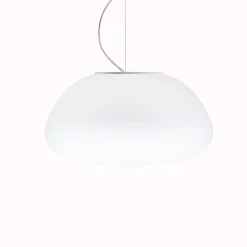 MAIOLE Italienische Pendelleuchte mit Opalglas