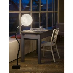 MICRO LUNA PIANTANA Design Stehleuchte aus Italien